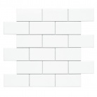 Напольная плитка ADEX NERI LISO PB BLANCO Z 5x10 ENMALLADO 30,5x30,9 