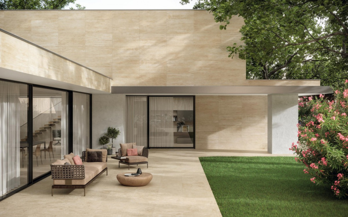 Керамическая плитка Atlas Concorde MARVEL TRAVERTINE в интерьере 4