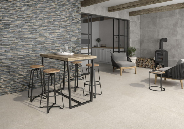 Керамическая плитка PAMESA DUPLOSTONE в интерьере d8