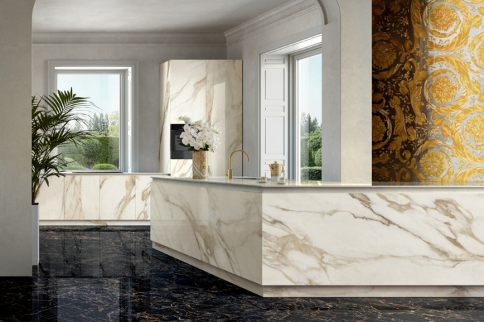 Керамическая плитка VERSACE Maximvs в интерьере Maximus-5
