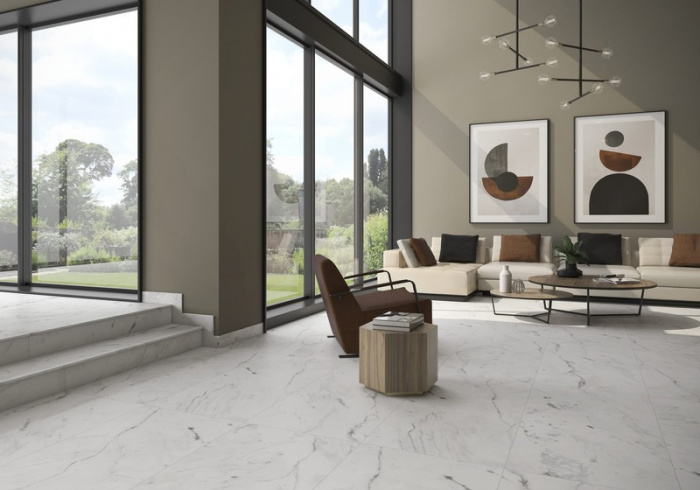 GRES ARAGON MARBLE в интерьере — фото 1