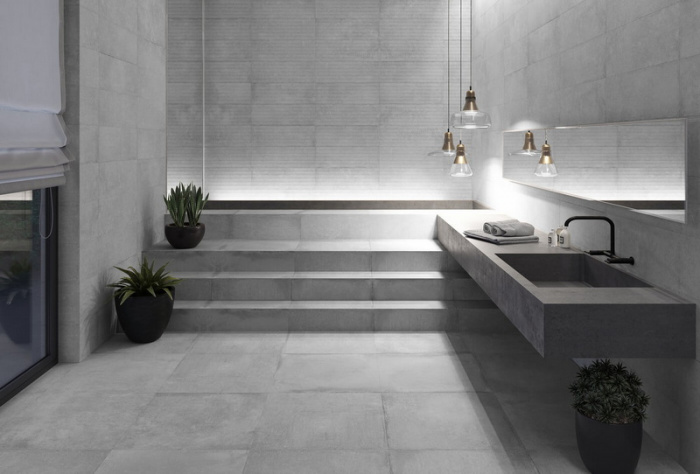 Керамическая плитка Rondine MANHATTAN4 в интерьере m4