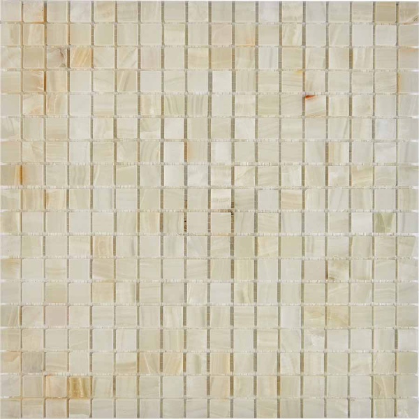 Мозаика Pixel White onyx полированная 30.5x30.5 PIX 200