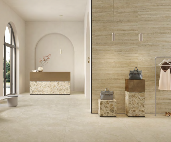  Vitra Citystone Травертин Линейный Матовый 7Рек R10A 60X60 