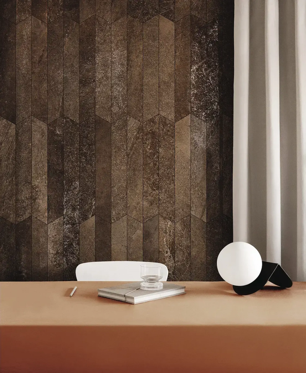  MGM CERAMICHE TRAVERTINO VEIN CUT NOCCIOLA CANNETTATO 60X120 