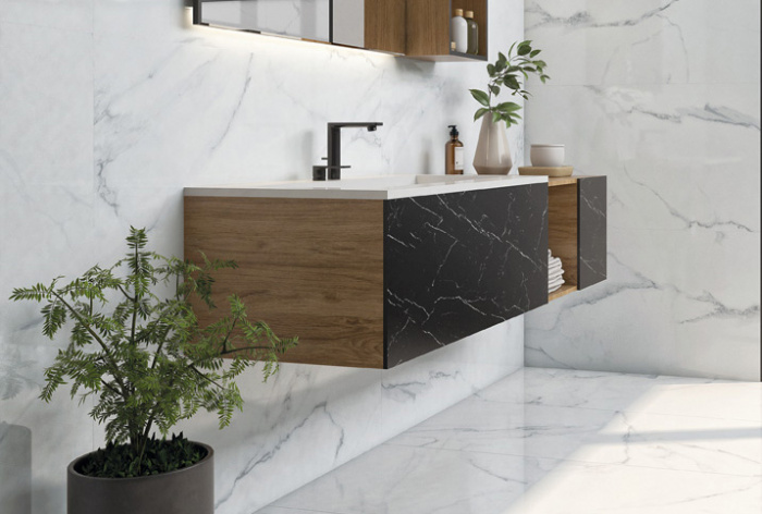 Керамическая плитка PRISSMACER PORCELUX в интерьере 1