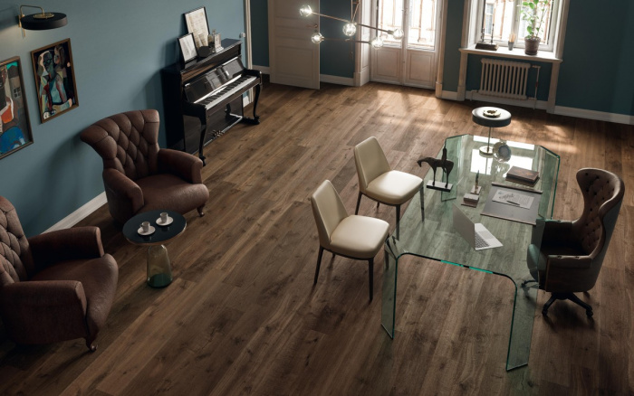 Керамическая плитка Atlas Concorde HEARTWOOD в интерьере 1