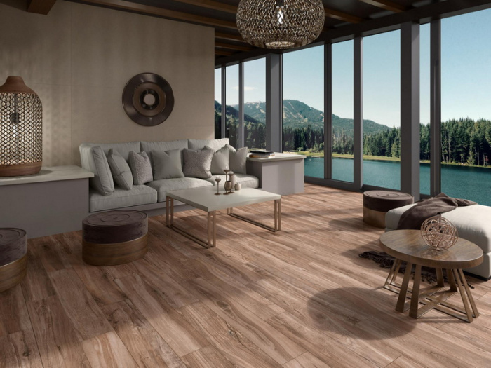 Керамическая плитка PAMESA ROVERE в интерьере ro17