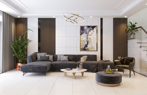  Absolut Gres PROFITLAND BIANCO Bianco gloss 600x600 