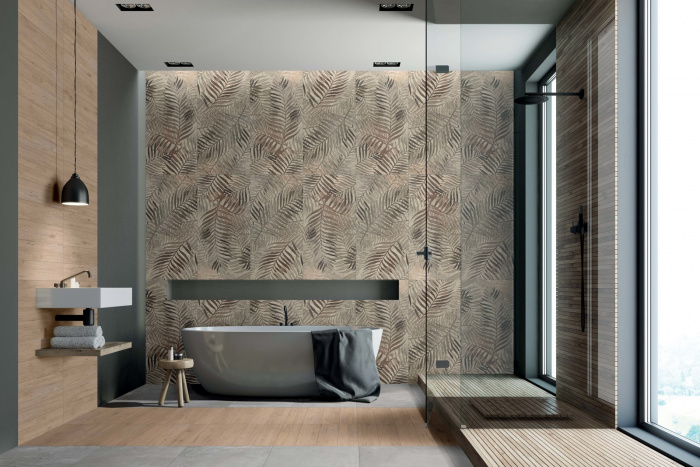 Керамическая плитка DADO CERAMICA WALLPAPERS в интерьере w18