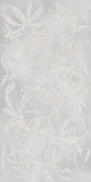Керамогранит VitrA ARTWALL Цветы Серый матовая 60x120 K958008R
