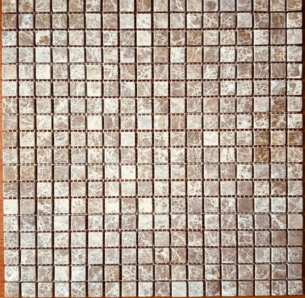 Мозаика Pixel Light Emperador матовая 30.5x30.5 PIX 224