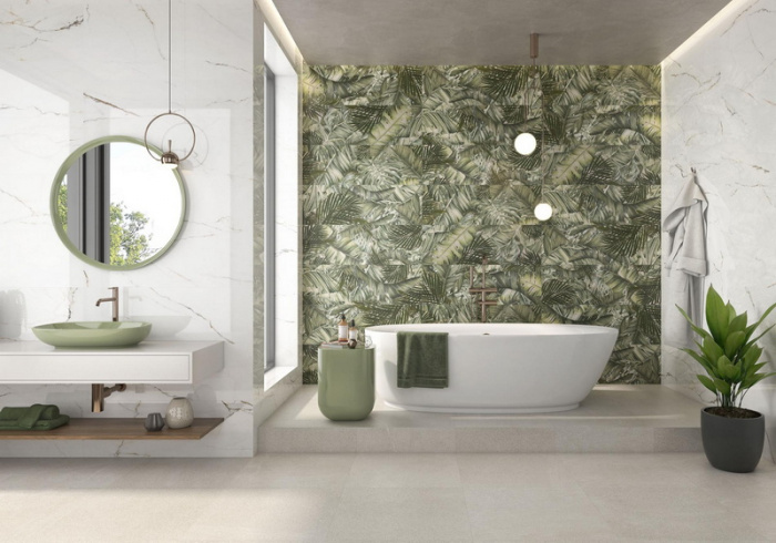 Керамическая плитка PAMESA DUPLOSTONE в интерьере d6