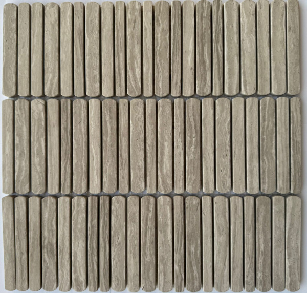 Мозаика Pixel White Wooden полированная 30x30.5 PIX 357