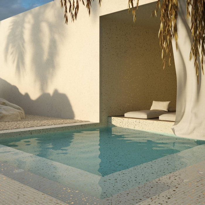 Мозаика EZARRI Terrazzo — интерьер 2