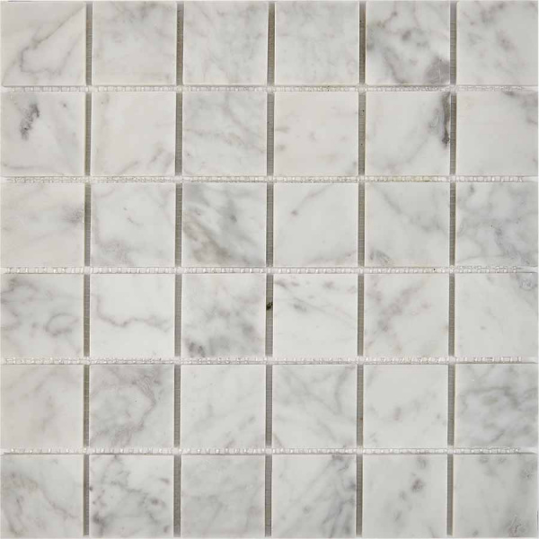 Мозаика Pixel Bianco carrara полированная 30.5x30.5 PIX 238