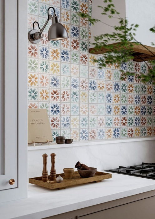Плитка GAYAFORES Deco Amaris/Deco Iris — интерьер 2