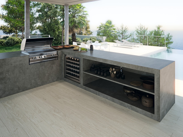  COVERLAM LAVA IRON 100x300x3.5 