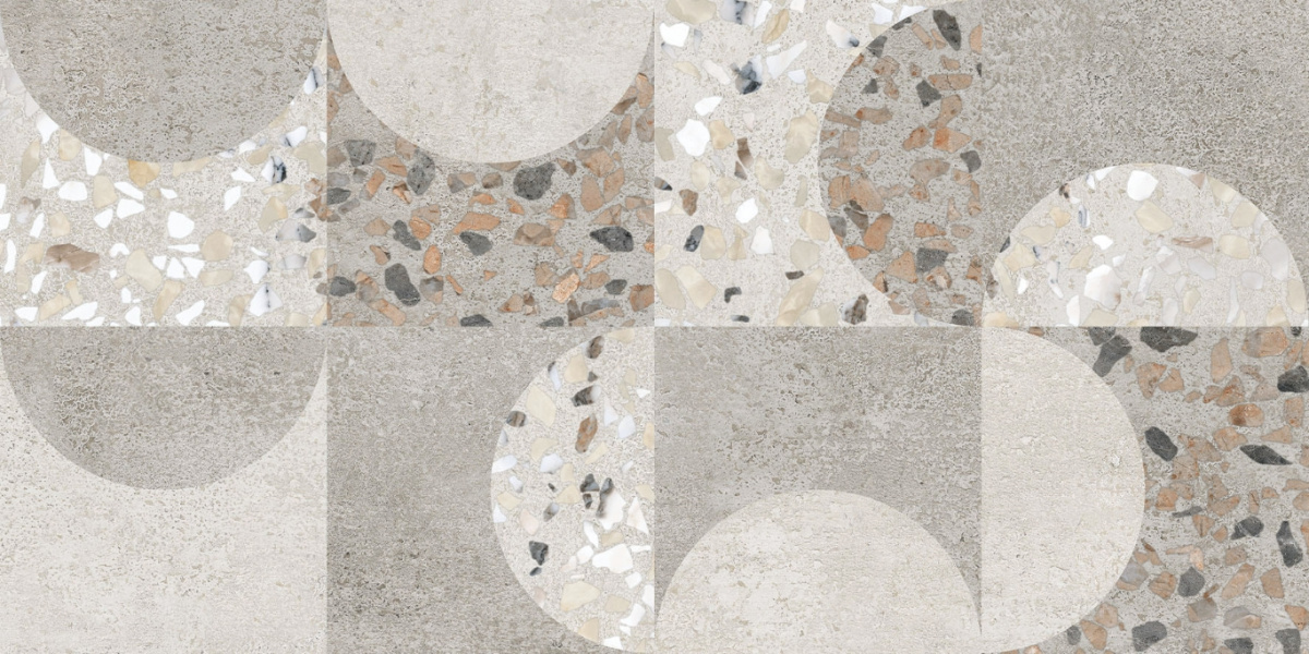  Vitra Beton-X Декор Геометрический Лаппато R9 Ректификат 30x60 