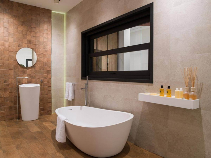 Керамическая плитка Porcelanosa Taco Oxford в интерьере 3