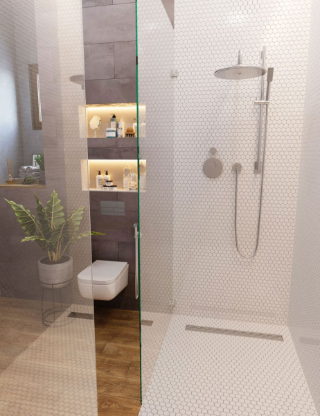 Напольная плитка VIDREPUR ANTISLIP New Hex № 100 Antid. 