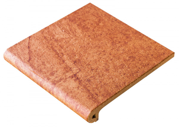 Ступень GRES ARAGON JASPER Peldaño Redondo 33 Marrón 33x33 901637