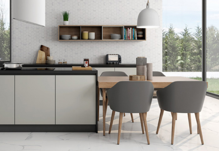 Керамическая плитка PRISSMACER PORCELUX в интерьере 3