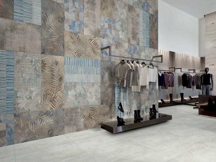 Керамическая плитка DADO CERAMICA WALLPAPERS в интерьере w20