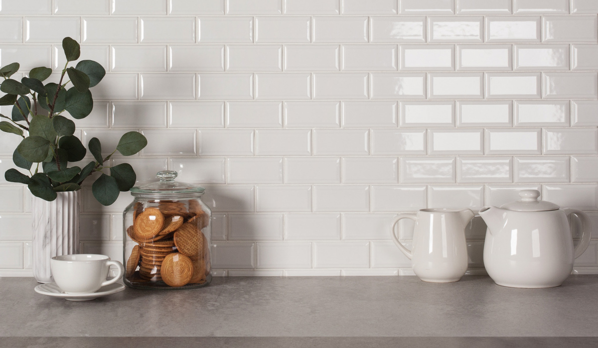 Напольная плитка STARMOSAIC Brick and Metro Metro White Glossy 45х95 