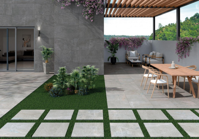 Керамическая плитка PAMESA DUPLOSTONE в интерьере d4