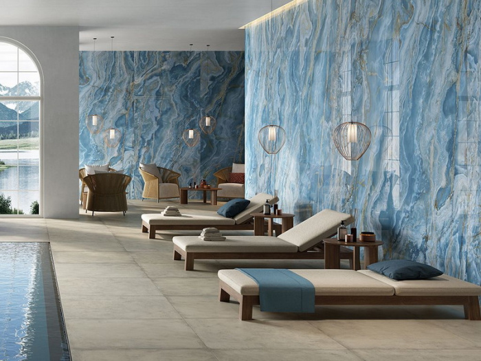 Керамическая плитка AVA Ceramica ONICE IRIDE в интерьере 2