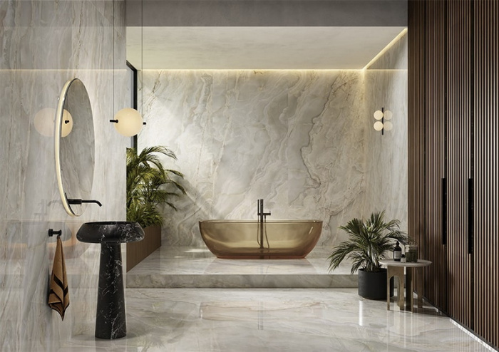Керамическая плитка AVA Ceramica ONICE IRIDE в интерьере 3