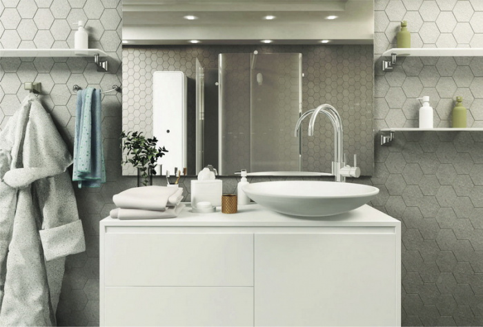 Керамическая плитка JET-MOSAIC LOFT в интерьере 9
