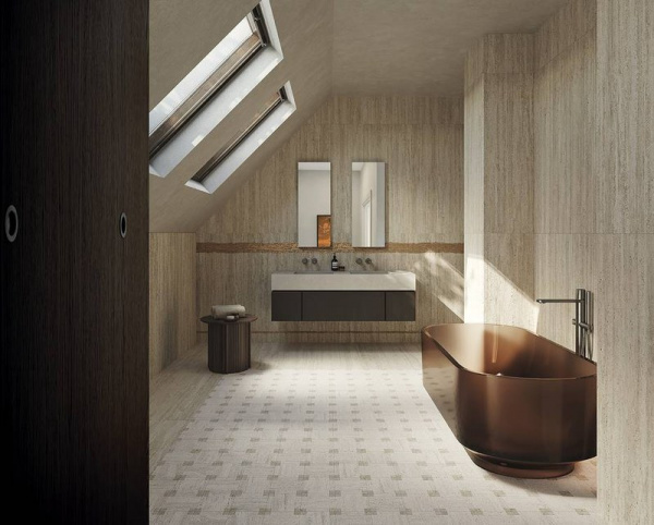 FAP CERAMICHE MATERIA CLASSICA Groove Beige Matt RT 50x120 