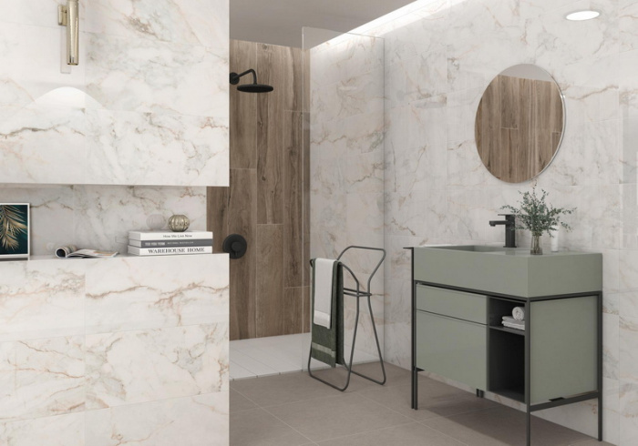 Керамическая плитка PAMESA ROVERE в интерьере ro23
