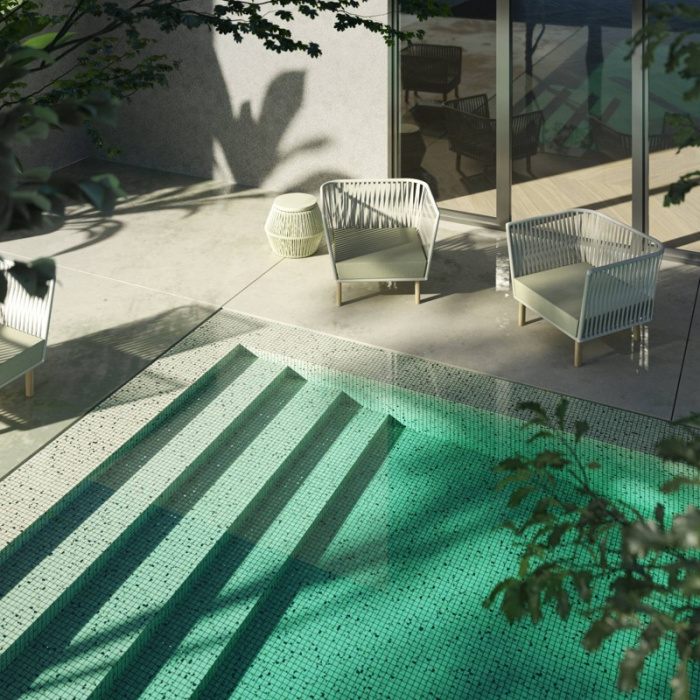 Мозаика EZARRI Terrazzo — интерьер 1