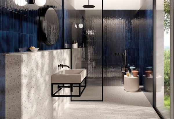  FAP CERAMICHE GLIM Blu Navy BR 6x24 