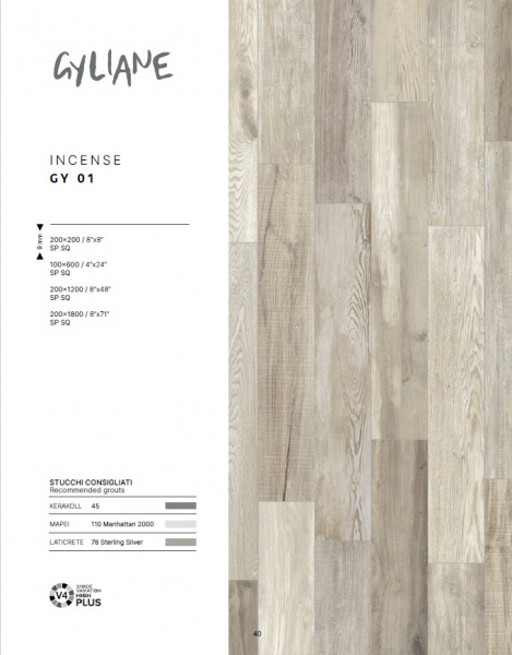  MIRAGE GYLIANE INCENSE GY 01 SP SQ 20x120x0.9 