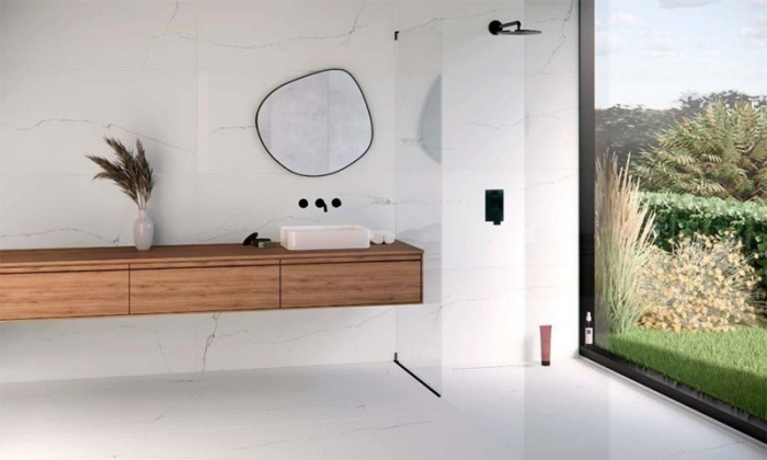 Плитка PRISSMACER Bianco Mare — интерьер 2