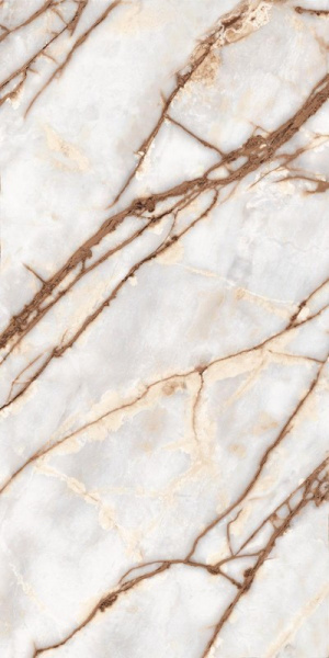 Керамогранит AVA CERAMICA MARMI SICILIANI Bianco Imperiale лаппатированная 60x120 277102