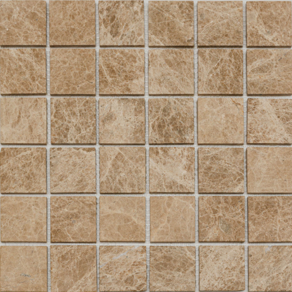 Мозаика Pixel Light Imperador, Deep Brushed полированная 30.5x30.5 PIX 350