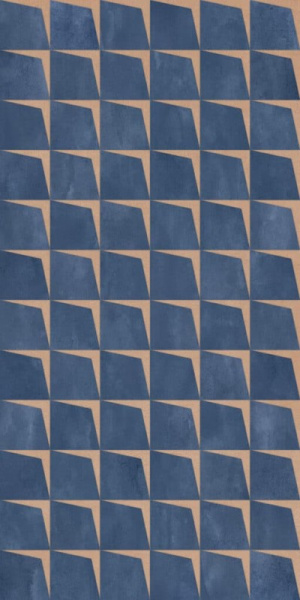 Декор ABK KALEIDOS Scale Mini Indigo матовая 60x120 PF60016491