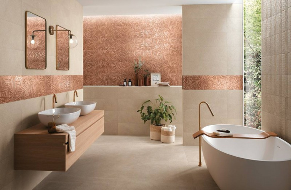  FAP CERAMICHE DECO&MORE Tropical Corten 25x75 