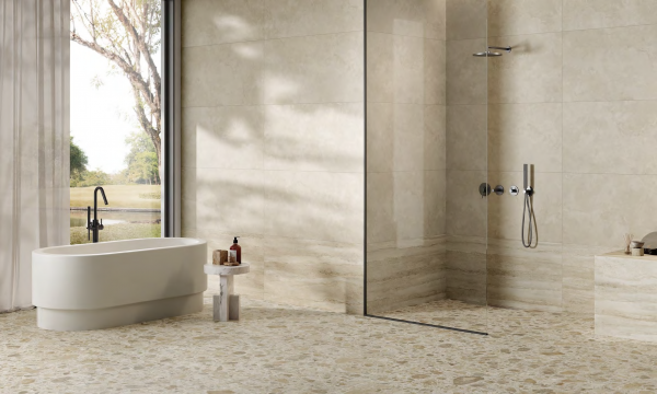  Vitra Citystone Травертин Линейный Матовый 7Рек R10A 60X60 