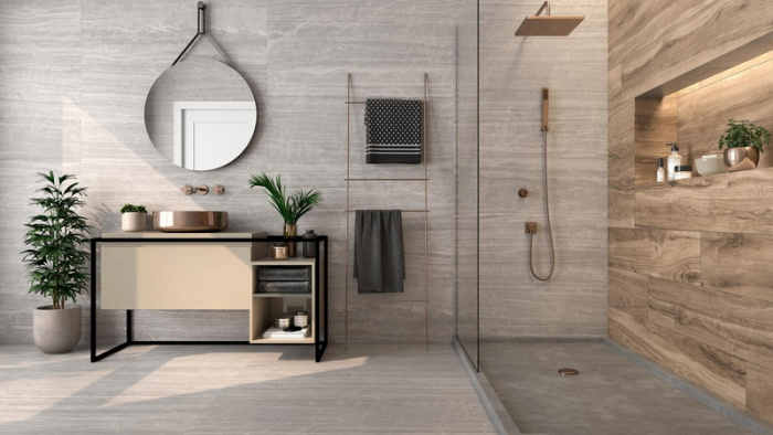 Керамическая плитка PAMESA ROVERE в интерьере ro26