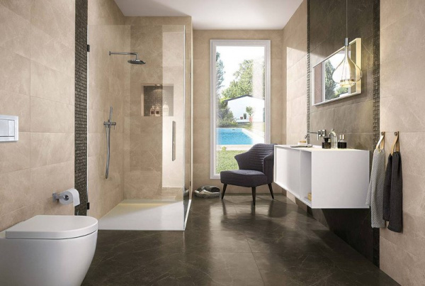 Напольная плитка FAP CERAMICHE Roma Pietra 25x75 