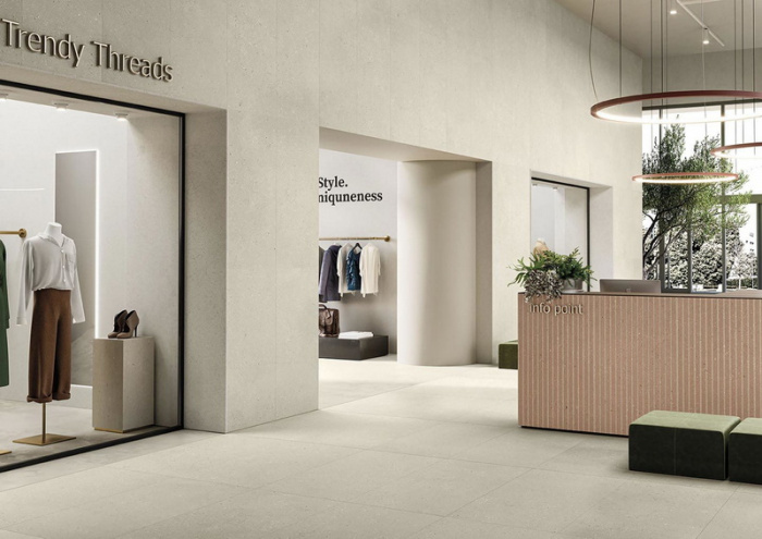 Керамическая плитка DADO CERAMICA GEOLOGY в интерьере gg5