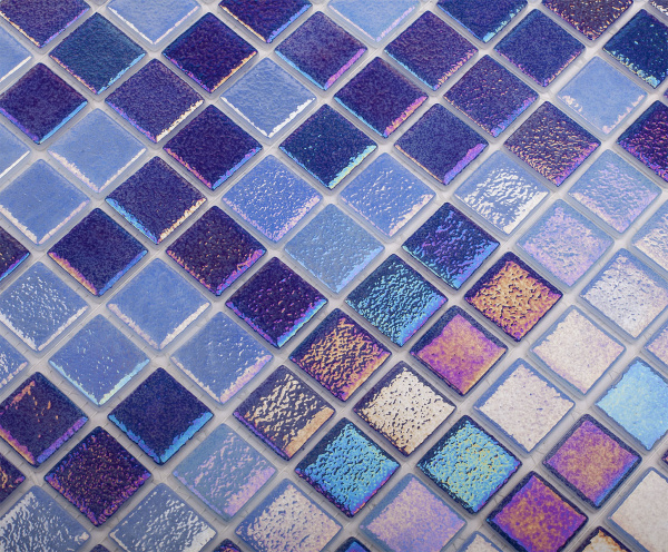 Напольная плитка VIDREPUR SHELL Mosaic Shell Mix Deep Blue 552/555 