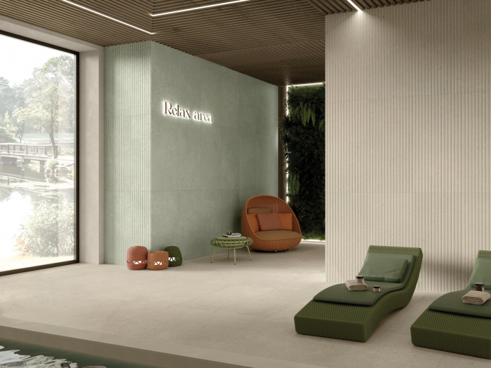 Керамическая плитка DADO CERAMICA GEOLOGY в интерьере gg1