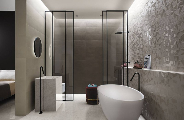  FAP CERAMICHE MAT&MORE Brown 25x75 